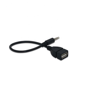 Câble adaptateur <span class=keywords><strong>jack</strong></span> audio mâle 3,5 mm vers <span class=keywords><strong>USB</strong></span> 2.0 type A femelle - Product Image 2