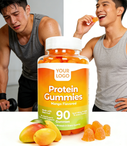 Peynir altı suyu proteini ve esansiyel Amino asitler içeren <span class=keywords><strong>Protein</strong></span> gummileri-şekersiz, vejetaryen dostu eğitim aperatifleri - Product Image 6