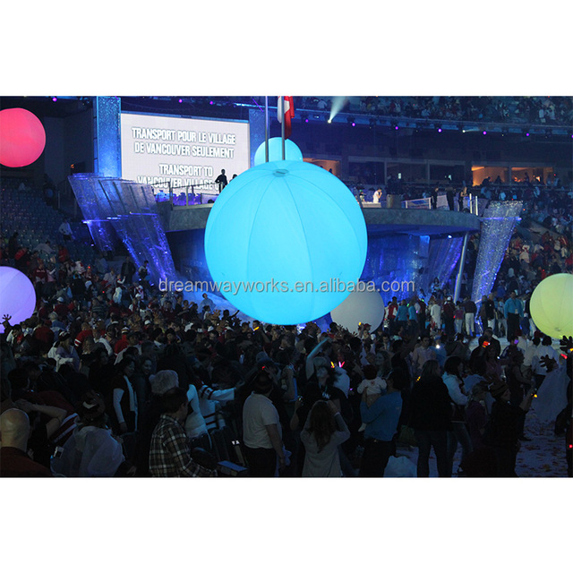 2025 Hot Sale Giant Inflatable LED Zygote Ball for Party Crowd Sensation