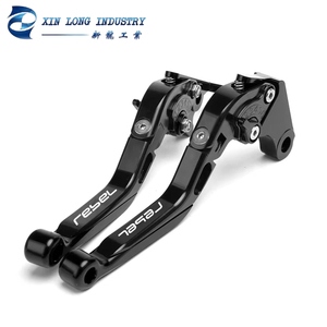 Leviers de frein et d'embrayage pliables et extensibles en aluminium CNC pour Honda CMX 500 CMC 300 Rebel300 <span class=keywords><strong>Rebel500</strong></span> 2017-2024 - Product Image 3
