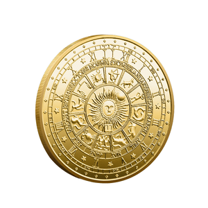 Monedas de Tarot, Token de Deseos, <span class=keywords><strong>Moneda</strong></span> de Desafío del Dios Sol y Luna, Acabado de Bronce Antiguo, Zodiaco, Amuleto de Buena Suerte, Artículo de Colección - Product Image 3