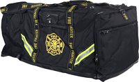 Sac de sport en polyester durable et polyvalent pour pompiers, avec fermeture éclair, motif personnalisé, grandes poches de rangement pour équipement de intervention et SCBA