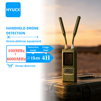 Detector de Drones de Alta Precisión HYUCX, Alcance de 3 km, Duradero, Red Multi-Dispositivo, Detección Inalámbrica de UAV, Seguro