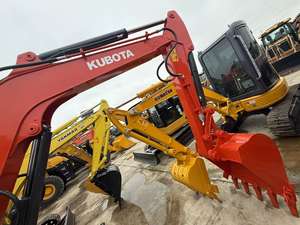 Excavadora de pista hidráulica pequeña Kubota U55 usada, 5,5 toneladas, duradera, eficiente en combustible, calidad japonesa, pequeñas empresas de construcción preferidas - Product Image 4