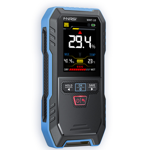FNIRSI WMT-10, humidimètre inductif pour bois dur, bois tendre, plâtre et briques, est équipé - Product Image 1