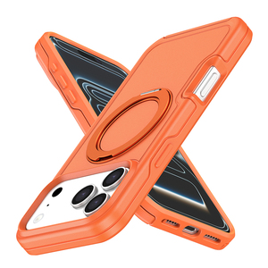 Hochwertige Anti-Sturz-Halterung mit kabelloser Ladefunktion für iPhone 17 Pro Max 16 15 14 Plus 13 Hülle mit Magnetständer - Product Image 4