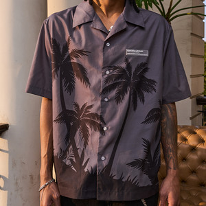 Camisas personalizadas OEM camisa de vacaciones de verano impresión sublimación botón Arriba manga corta hombres camisas Casuales - Product Image 6