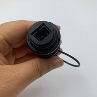 Adaptador de Fibra Óptica Industrial IP68 Impermeable Gtech, Acoplador Mini SC Preconectorizado para Exteriores, FTTH FTTA 5G Base