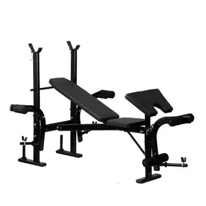 Opvouwbare Squat Rack Borst Training Workout Bankdrukken Commercieel Rek Gymnastiekapparatuur Gewicht Bankenrek