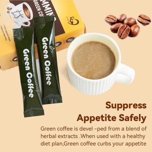 Café Adelgazante con Cafeína de Marca Privada Chinaherbs, Café Verde Leptin en Polvo para Pérdida de Peso, Empaquetado en Práctico Sobre - Product Image 4