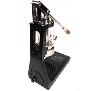 Machine à expresso italienne multifonctionnelle télescopique en acier inoxydable - Cafetière électrique portable professionnelle à pompe manuelle 12 hôtels - Product Image 2