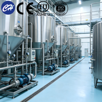 Cuve de Fermentation de Vin en Acier Inoxydable 304/316 1000L-3000L avec Système de Refroidissement, Contrôle PLC, Facile à Utiliser, Fournisseur OEM pour Vignerons
