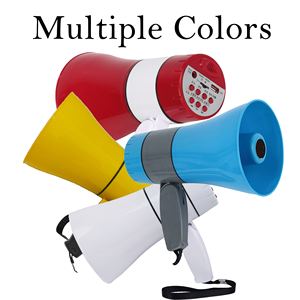 XC-180UF แบบพกพา20W สำหรับโทรโข่งลำโพง<span class=keywords><strong>ไมโครโฟน</strong></span>มือถือพลาสติกแตร LED ปลุกการ์ด TF รองรับ USB - Product Image 3