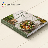 Impression de livre de recettes personnalisé avec couverture rigide, livre de recettes en couleur avec photographie culinaire, OEM