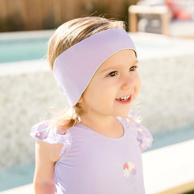 Neoprene Waterproof Soft Reusable Swimming Headband with Stable Fit Ear Protection for All Age Swimmers Pool & Water Activities