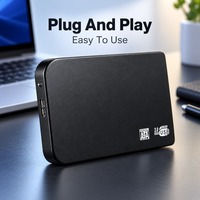 SSD externe portable de poche USB 3.0 Type-C 512 Go/1 To/2 To, disque SSD haute vitesse pour ordinateur portable/ordinateur de bureau/Mac/PS5