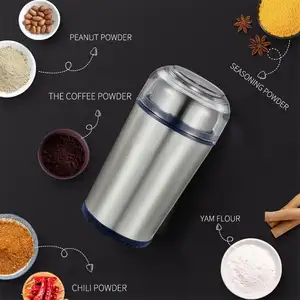 High-end S/S housing Household Powerful Beans Herbs Spice Nuts Mill powder maker Multifunction Electric Coffee Grinder