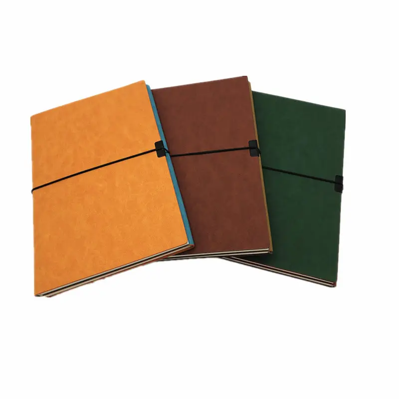 Bassa quantità di ordine notebook con dell'unità di elaborazione della copertura del cuoio
