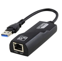 Convertidor USB3.0 Gigabit Ethernet, USB Tipo C a RJ45, Puerto de Red de 1000Mbps, Sin Controlador, para PC, Laptop, TV Box, Teléfono, Tablet