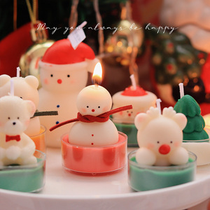 Elegant Luxury Scented Tea Light <b>Candles</b> Jars Set with Natural Soy Wax for Christmas & Diwali Home Decorations (Handmade) - Product Image 1