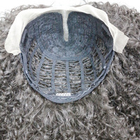 Nouveautés : Perruque Afro Bob Kinky Fluffy en Cheveux Synthétiques Yaki Profondément Frisés, Perruque Lace Front pour Femmes Noires