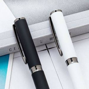 1.0Mm Glue-Sprayed Metal Ballpoint Custom Logo Promotional <b>Pen</b> for Business Gifts Conferences Hotels Advertising - Product Image 2
