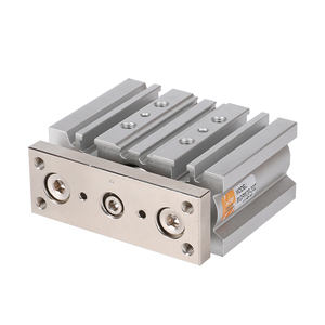 High Quality MGPM Three Shaft /Rod air Double Acting Linear Guide Cylinder - Product Image 1