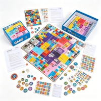 Prix d'usine en gros, en stock, jeu de cartes personnalisé, impression sur mesure, prototypes, grand jeu de société, cartes à jouer, cartes d'affirmation