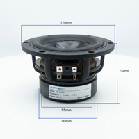 Haut-parleur large bande Samtronic 4 pouces 25W, unité de haut-parleur HIFI à fréquence moyenne pour amplificateur de son Home Cinéma