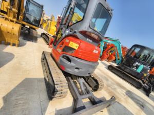 Grande demande pour U35 Pelle hydraulique Mini pelle sur chenilles d'occasion Machines de construction de 3 tonnes avec boîte de vitesses et pompe - Product Image 4