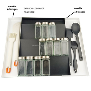 Organizador de Especias Extensible para Cajón de Cocina, Nuevo Producto de Tendencia 2026, Estante Ajustable para Almacenamiento de Utensilios y Especias - Product Image 1