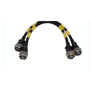 Harga langsung pabrik kit Sensor Rg-59 Bnc ke Bnc koaksial dan rakitan kabel konektor perakitan kabel profesional