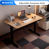 Structure de bureau électrique à moteur unique pour bureau réglable en hauteur