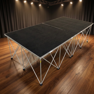 Scène modulaire emboîtable pour festival, plateforme de scène en aluminium carrée, portable ou pour événement d'anniversaire - Product Image 2