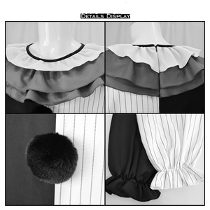 Nuevo Disfraz <span class=keywords><strong>de</strong></span> Payaso <span class=keywords><strong>de</strong></span> Terror <span class=keywords><strong>Joker</strong></span> 4, Conjunto Completo para Cosplay <span class=keywords><strong>de</strong></span> Halloween y Actuaciones Escénicas - Product Image 4