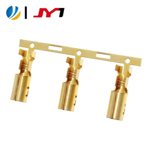 Conector de cobre para remolque, Terminal de bala, 4,5, 21 ~ 25mm de largo, C2680, molde transversal, 4,5 - Product Image 5