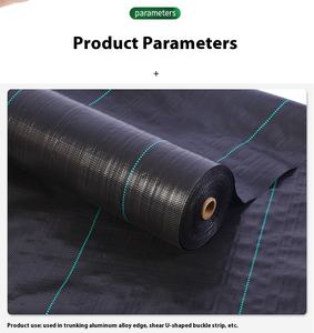 Tapis de contrôle des mauvaises herbes <span class=keywords><strong>Film</strong></span> de paillis plastique agricole Dessin de coupe personnalisé Service de traitement de type Modling - Product Image 3