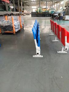 قابلة للطي بألوان مخصصة مع مسند الظهر للاستخدام في ملعب كرة السلة الرياضي - Product Image 4