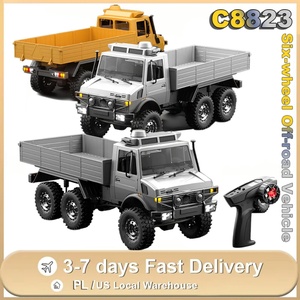 C8823 Coche RC 1/18 6WD Todoterreno, Vehículo de Control Remoto, Camión de Transporte y Rescate, 2.4G de Alta Velocidad, Modelo de Juguete para Niños - Product Image 6