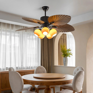 <b>LED</b> <b>Ceiling</b> Fan with <b>Light</b> High Efficiency DC Motor 52 Inch ABS Blades <b>Dimmable</b> 3CCT Remote - Product Image 4