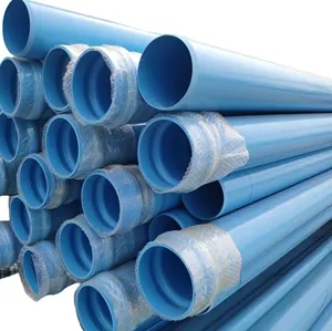 Underground 3/4 3" 6" 10" 125mm Diameter Plastic Pvc O Pipe 250mm 280mm For Water Supply