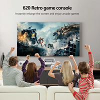 Console de jeux vidéo rétro miniature SFC621 4K, compatible avec SNES, console domestique avec jeux SFC620 intégrés, manette filaire, cadeau pour enfants