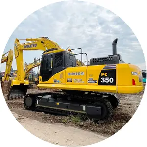 Ekskavator Komatsu PC350 bekas menyediakan Cummins Kawasaki mesin konstruksi teknik bekas