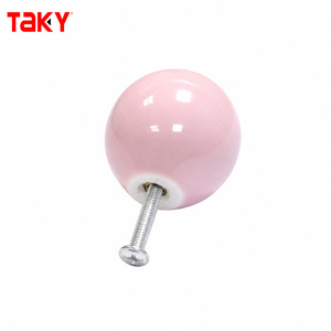 Precio de fábrica: Perilla de bola de baquelita de plástico roja y negra para maquinaria y muebles - Product Image 5