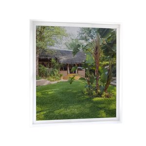* Presa * zanzariera autoadesiva nera per finestre con nastro in Velcro, dimensioni 150x200cm-casa e giardino/articoli per la casa - Product Image 6