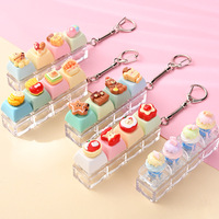 Kawaii Anime DIY Creative Novelty Boredom Busting Tension Release 3D Keycap Clicker Stress Relief Keyboard Fidget Keychain