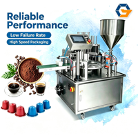 Machine de remplissage automatique de capsules de café rotative personnalisée pour capsules K-Cup Nespresso