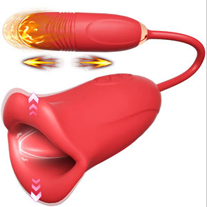 LOVE.Factory Vibrador de Lengua para Lamer, Vibradores de Punto G y Clítoris, Juguetes Sexuales para Fiestas Eróticas, Masturbación, OEM, ODM - Product Image 1
