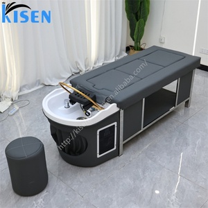 Kisen Shampoo Bed Head Therapy Salon Moxibustion <b>Steamer</b> and Professional Water Arch Equipment Sauna Table - Product Image 2