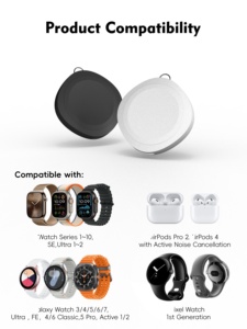 Chargeur sans fil magnétique pour montre, chargeur sans fil magnétique pour montre, chargeur sans fil pour montre avec sortie <span class=keywords><strong>USB</strong></span>-<span class=keywords><strong>C</strong></span> et <span class=keywords><strong>USB</strong></span>-A - Product Image 5